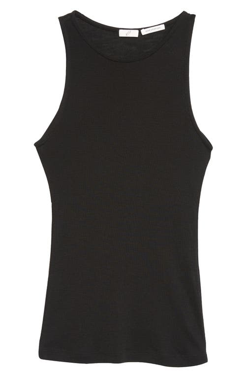 Shop Bite Studios Fine Wool Tank In Black