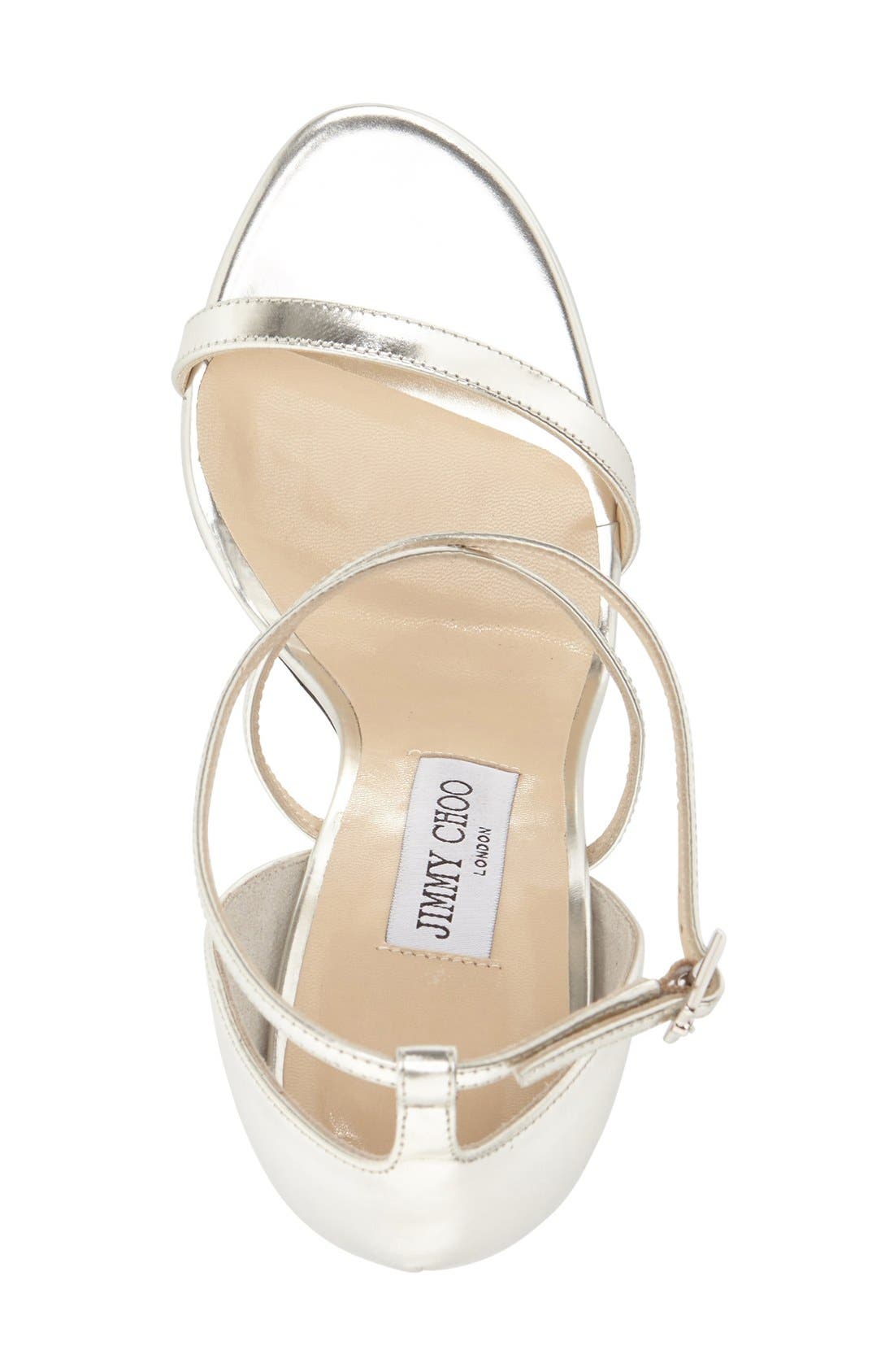 Jimmy Choo 'Hesper' Ankle Strap Sandal, Alternate, color, 