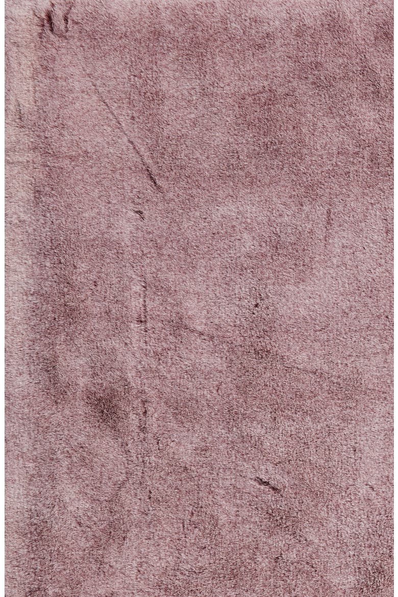 Faux Mink Fur Throw Blanket, Alternate, color, BURGUNDY ROYAL MULTI