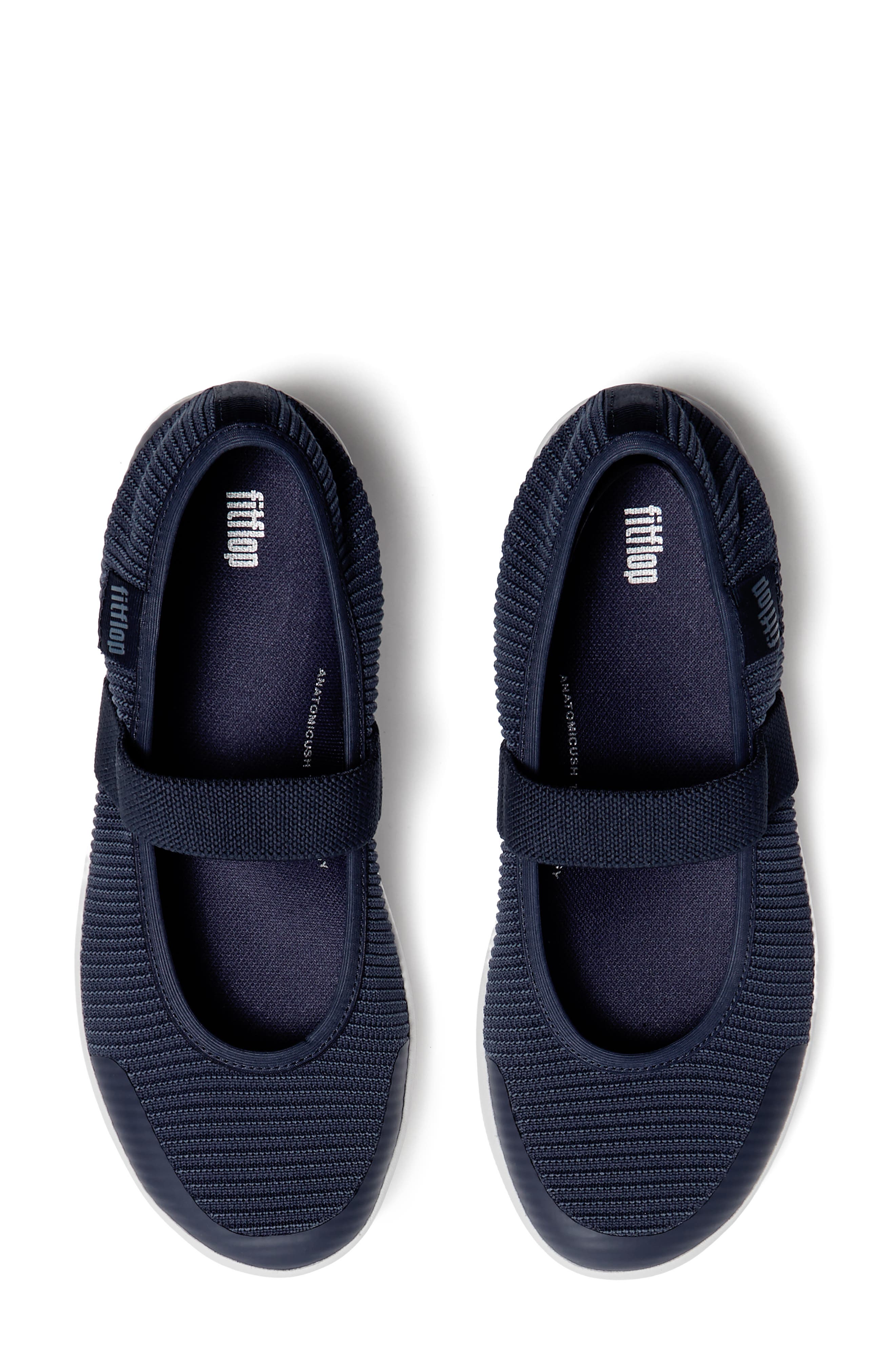 FitFlop Uberknit Mary Jane Sneaker, Alternate, color, Royal Blue Mix