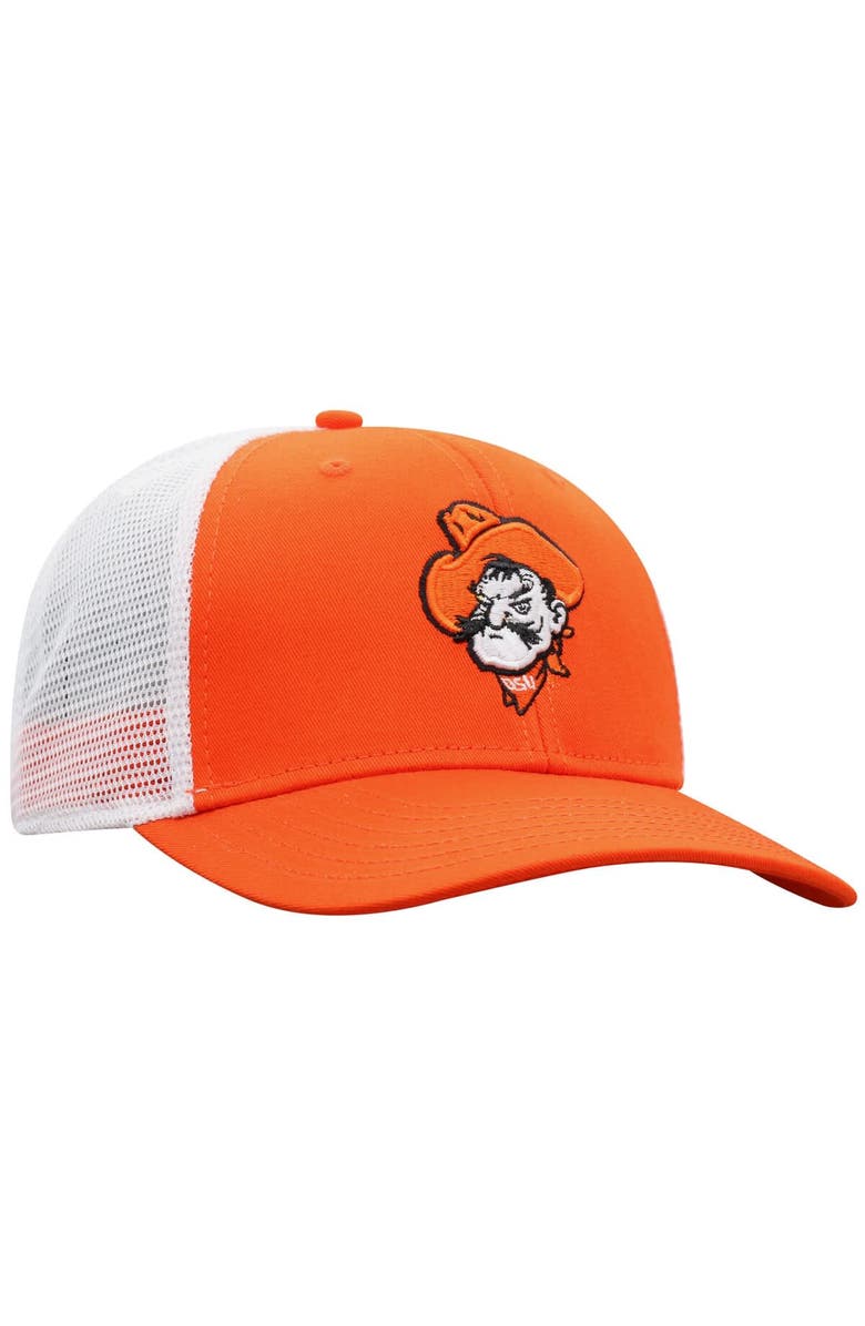 TOP OF THE WORLD Men's Top of the World Orange Oklahoma State Cowboys Trucker Adjustable Hat, Alternate, color, Orange