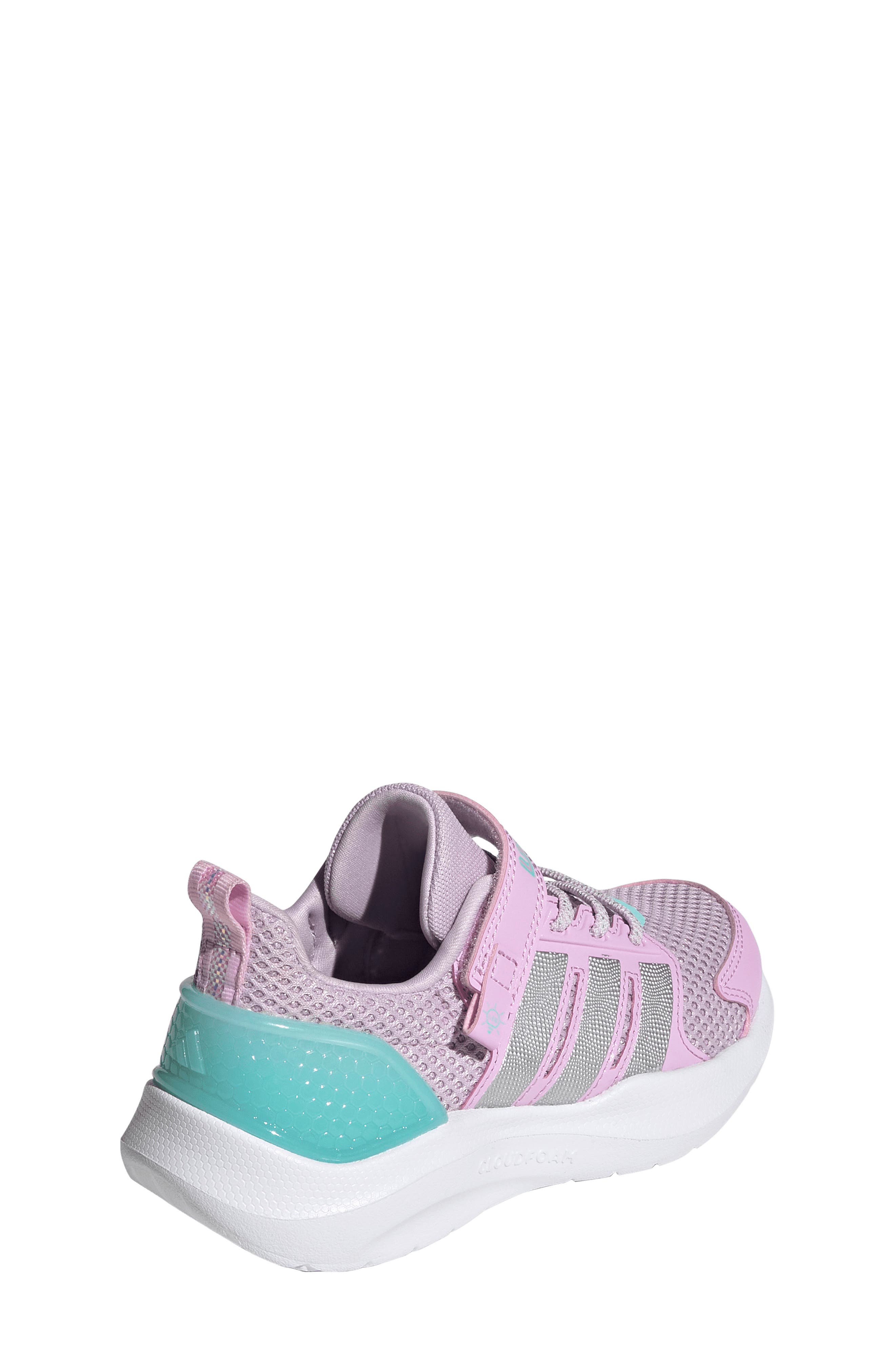 adidas Kids' Lightorama Sneaker, Alternate, color, Lavender/ Silver/ Aqua