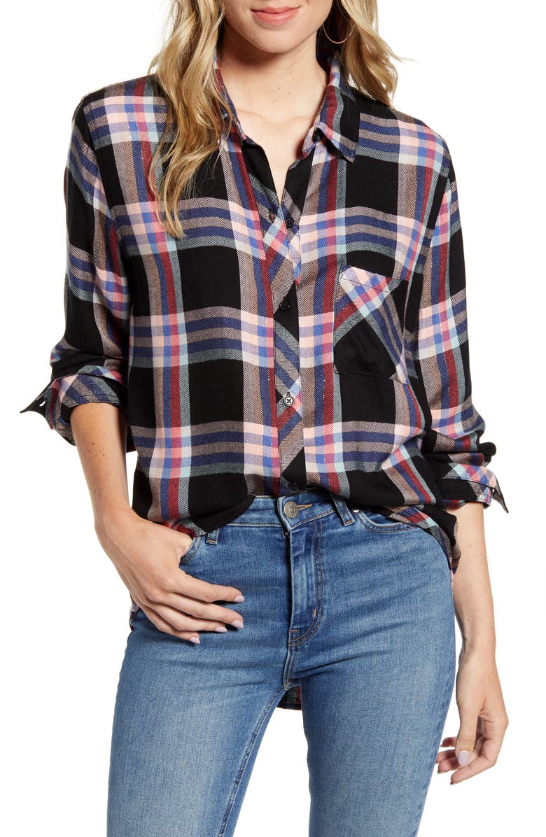 Rails Hunter Plaid Shirt, Main, color,