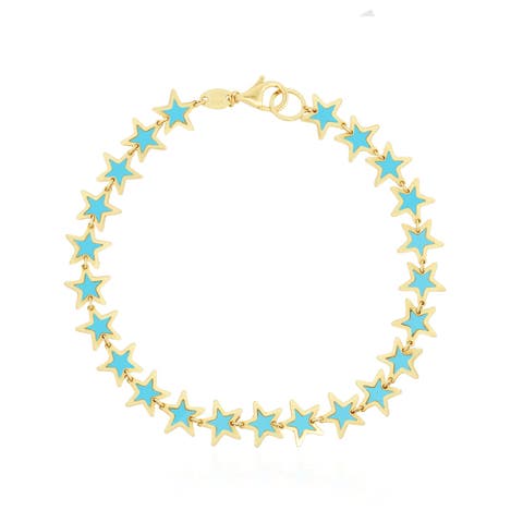 Turquoise Star Bracelet