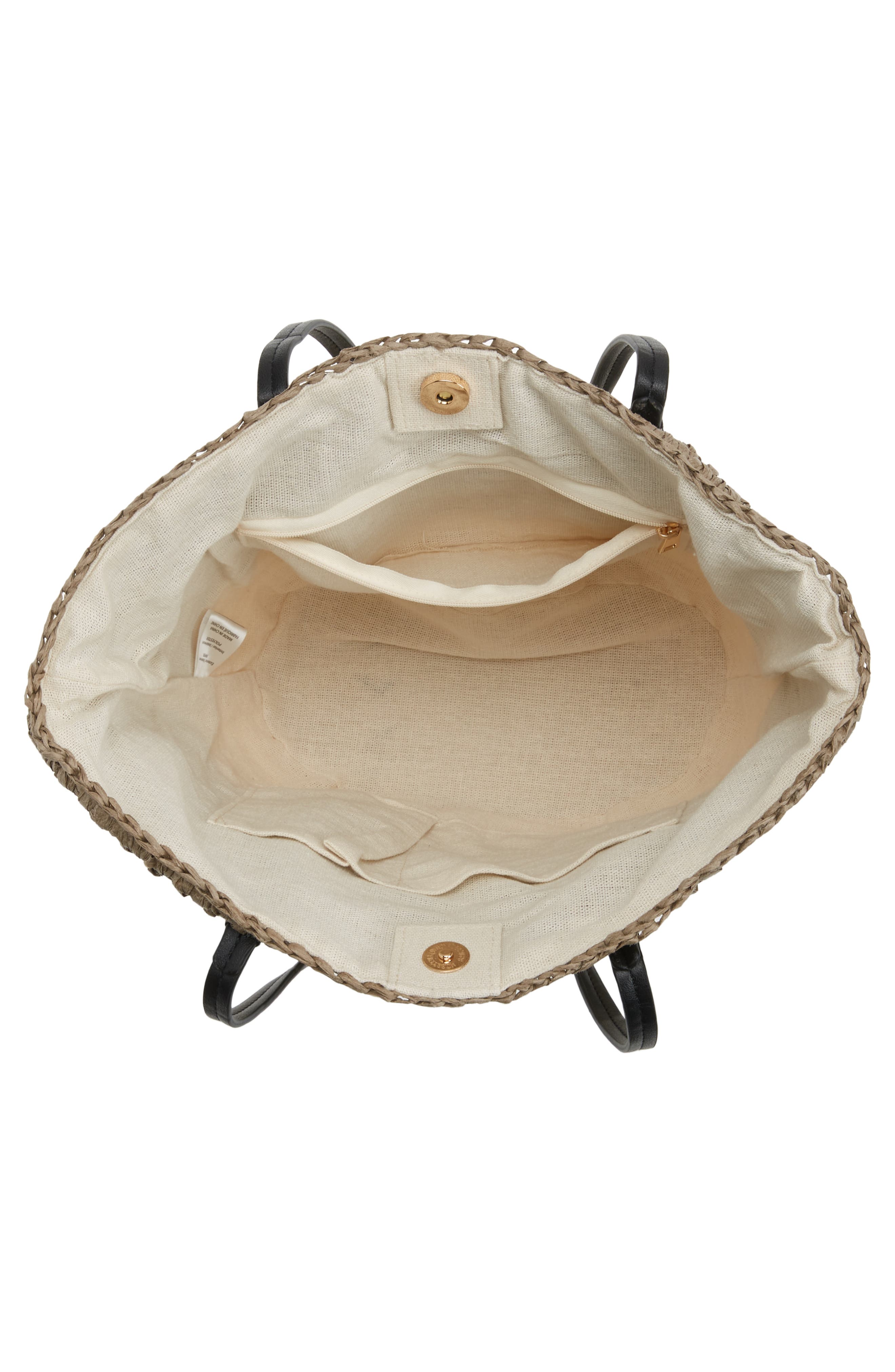 BTB Los Angeles Dani Stripe Tote, Alternate, color, 