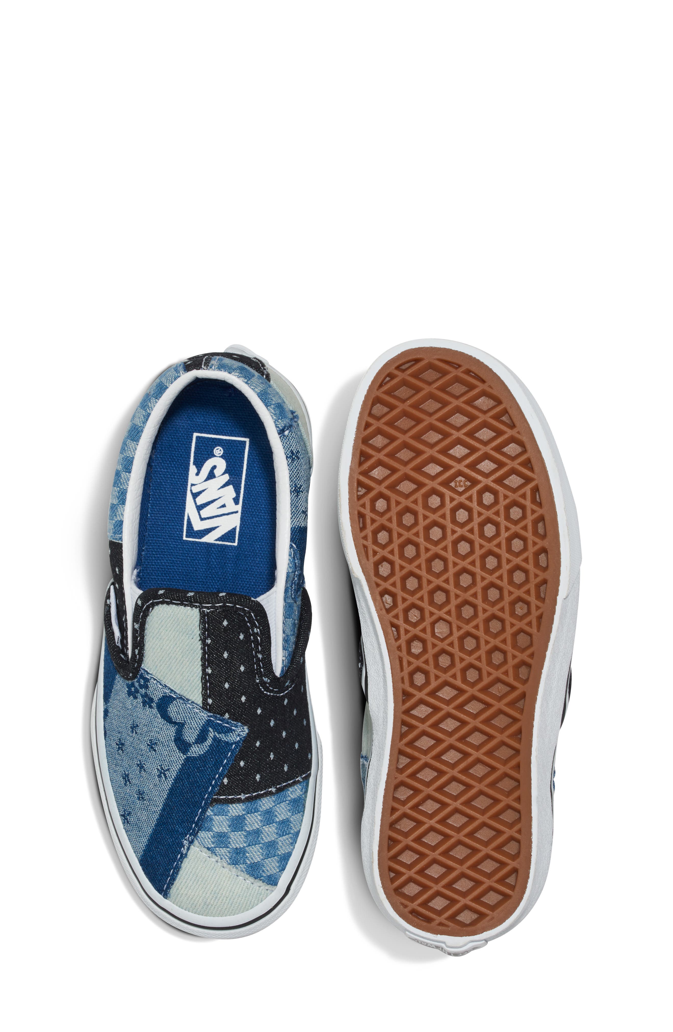 Vans Classic Patchwork Slip-On Sneaker, Alternate, color, 