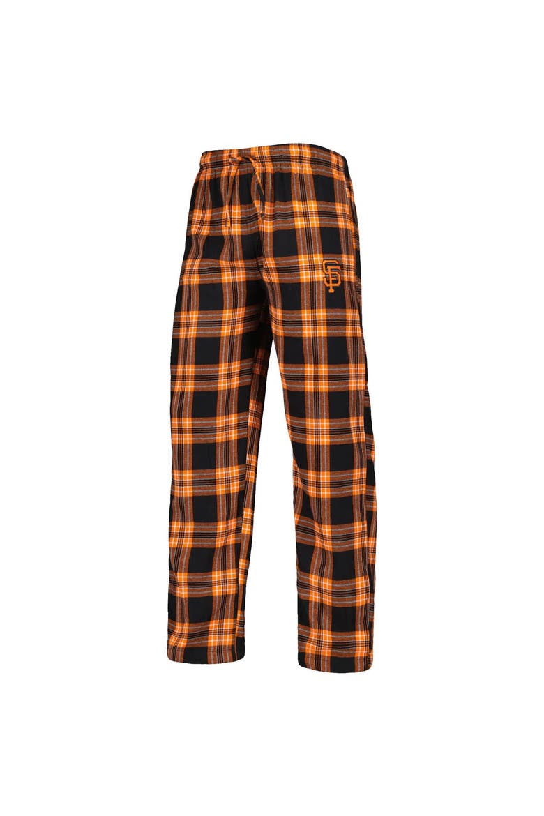 Men's Concepts Sport Black/Orange San Francisco Giants Badge T-Shirt & Pants Sleep Set, Alternate, color, Black