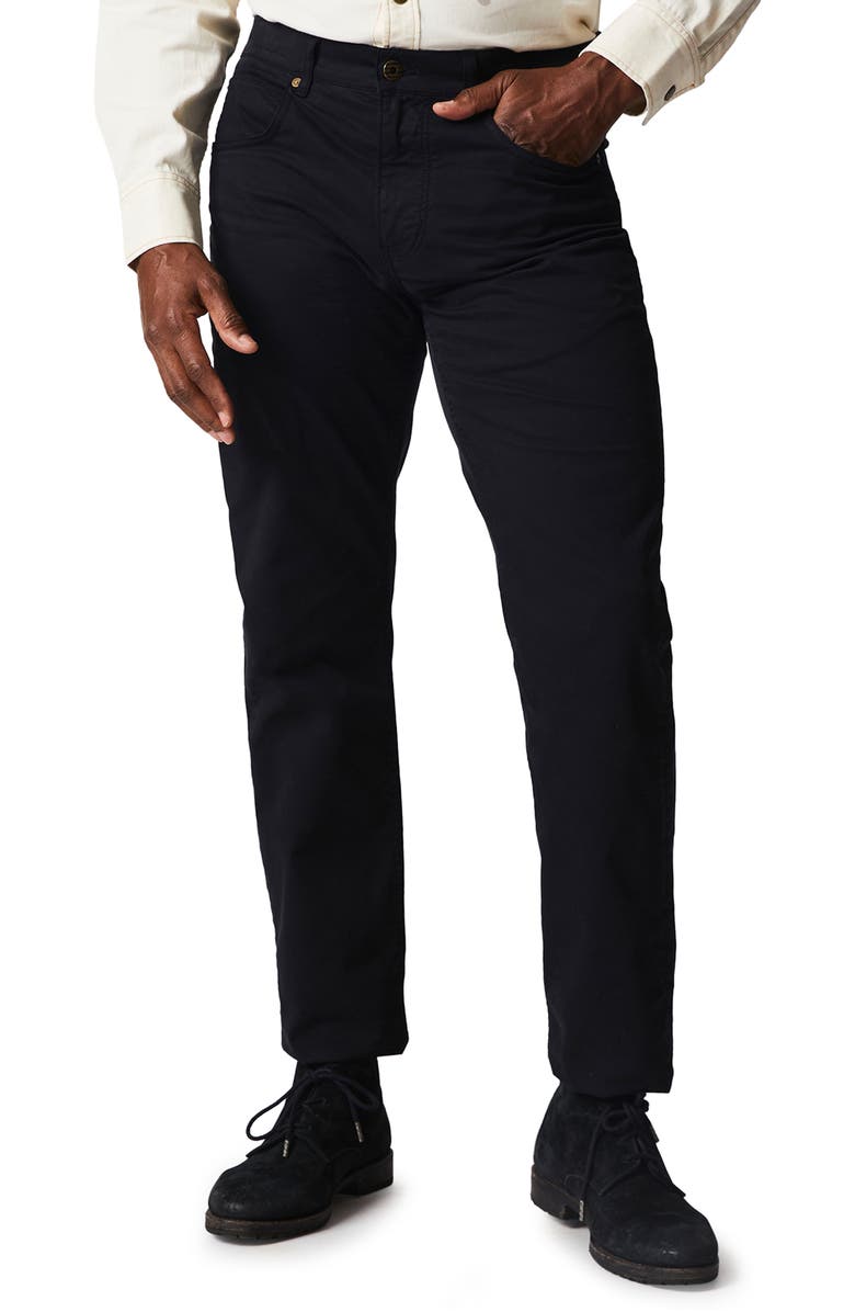 Billy Reid Stretch Cotton Five Pocket Pants, Main, color, 