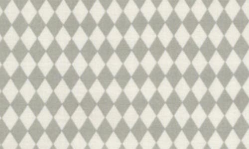 Rylee + Cru Print Short Sleeve Button-up Shirt In Gray