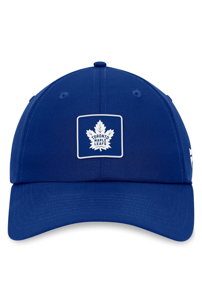 Men's Fanatics Branded  Blue Toronto Maple Leafs Authentic Pro Rink Adjustable Hat, Alternate, color, Blue