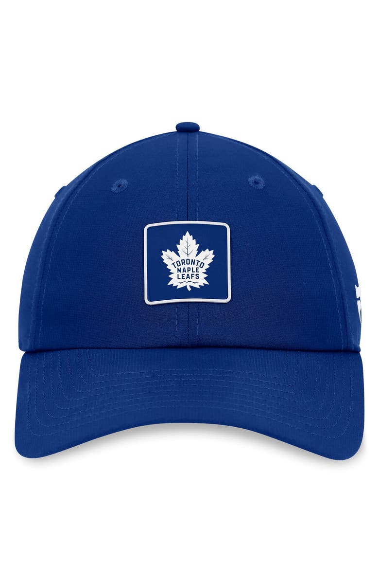 FANATICS Men's Fanatics Branded Blue Toronto Maple Leafs Authentic Pro Rink Adjustable Hat, Alternate, color, Blue