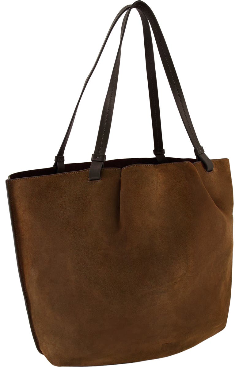Vince Ava Leather Tote, Alternate, color, Chocolate