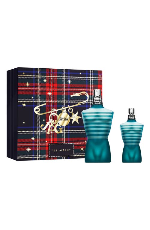 Jean Paul Gaultier Le Male Eau De Toilette Gift Set $193 Value In Transparent