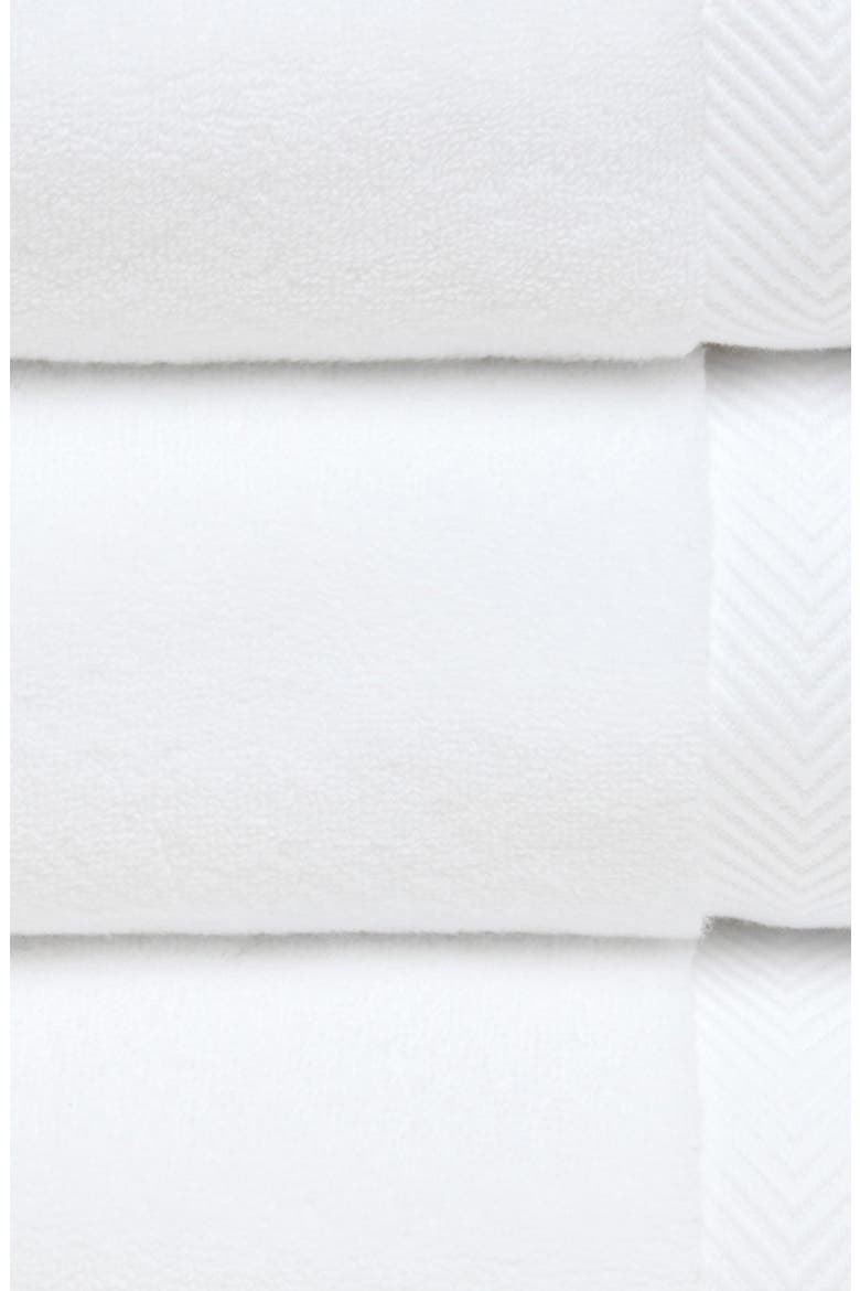 Organic Hydrocotton Set of 4 Bath Towels $140 Value, Alternate, color, WHITE