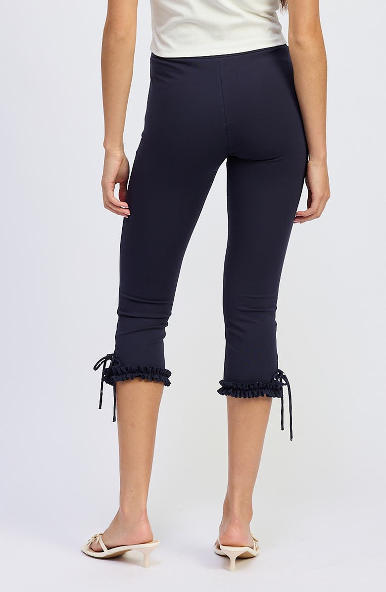 JACQUIE THE LABEL Bessie Capri Pants, Alternate, color, Navy