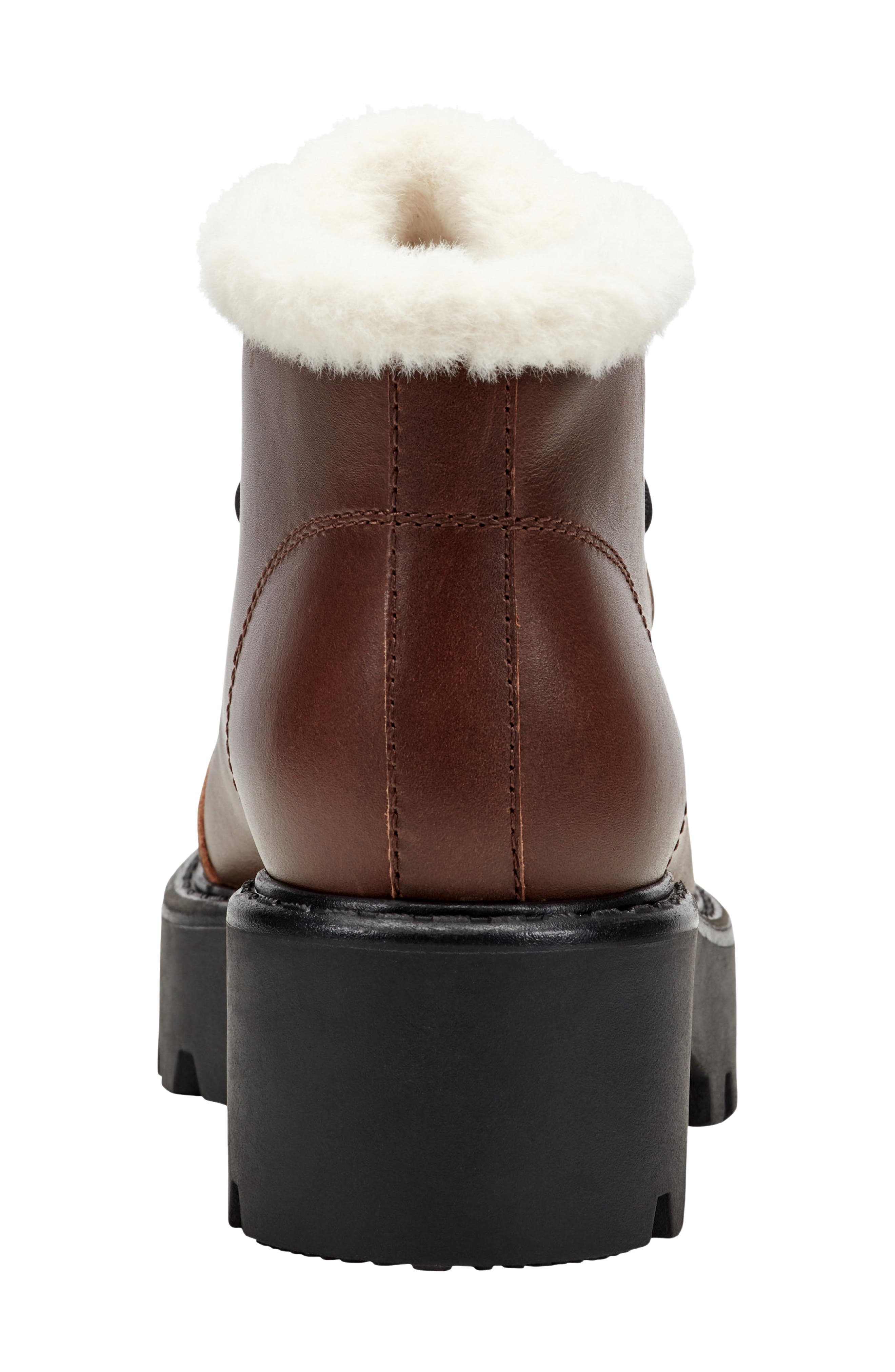 Marc Fisher LTD Percy Suede Bootie, Alternate, color, Dark Brown