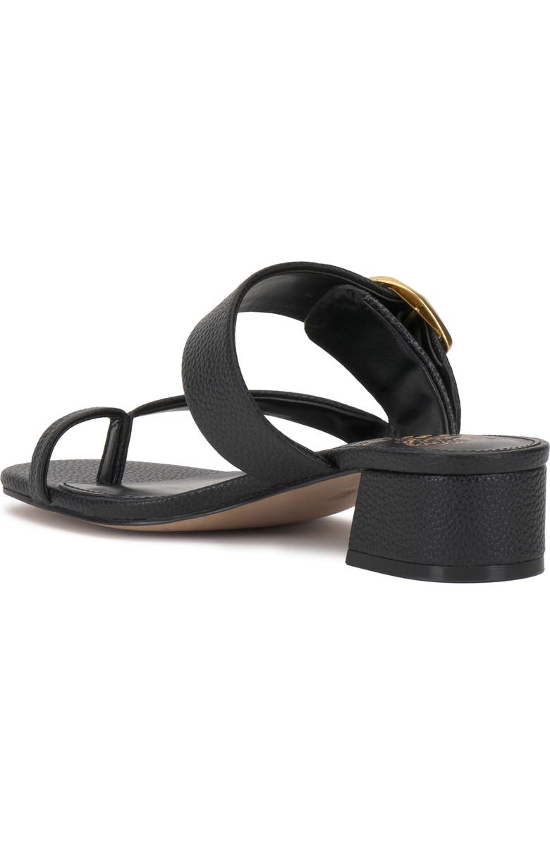 Vince Camuto Laynnie Toe Loop Sandal, Alternate, color, Black Pl Souffle