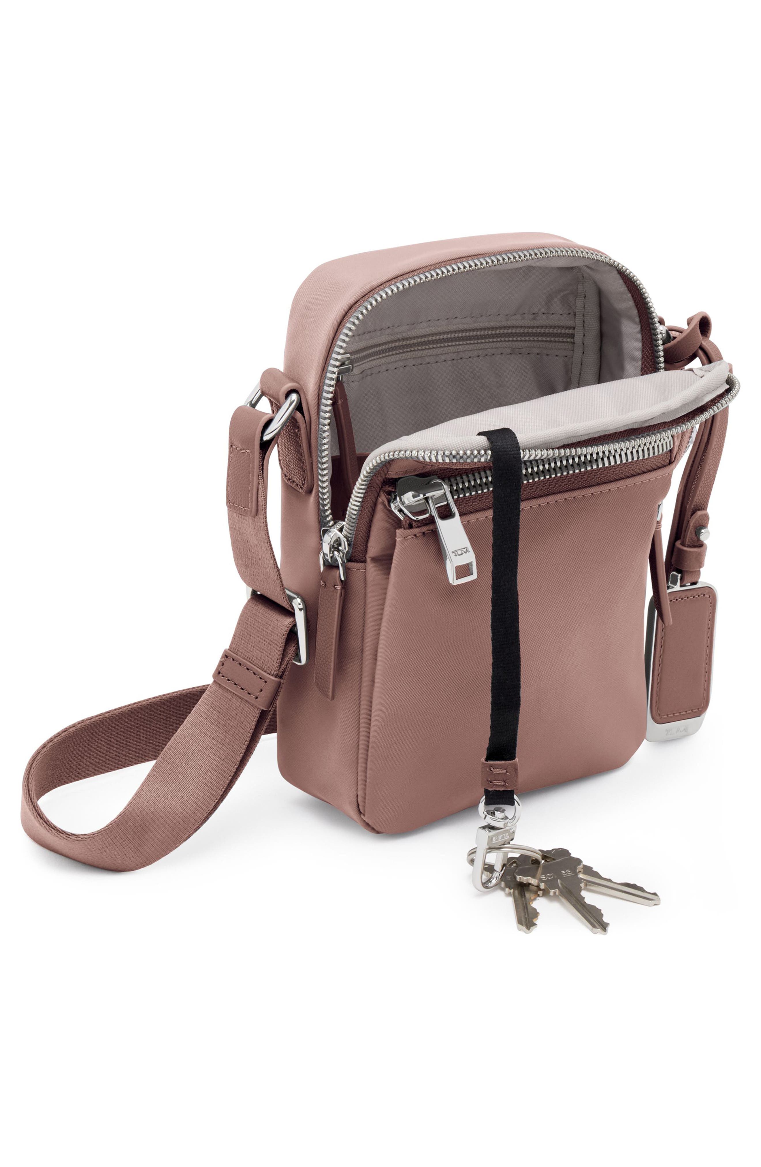 TUMI Persia Crossbody Bag, Alternate, color, Light Mauve