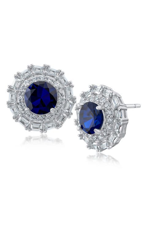 Halo Stud Earrings