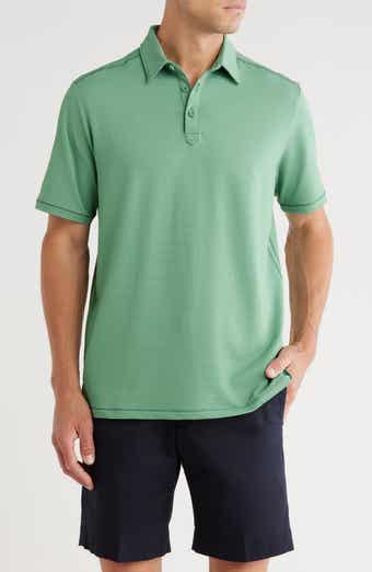 Tommy Bahama Costa Wave Seersucker Stripe IslandZone® Polo
