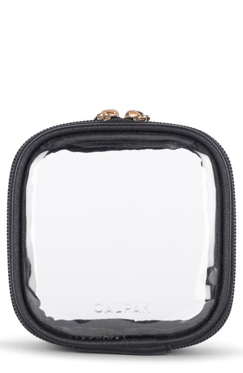 Tiny Clear Cosmetics Case