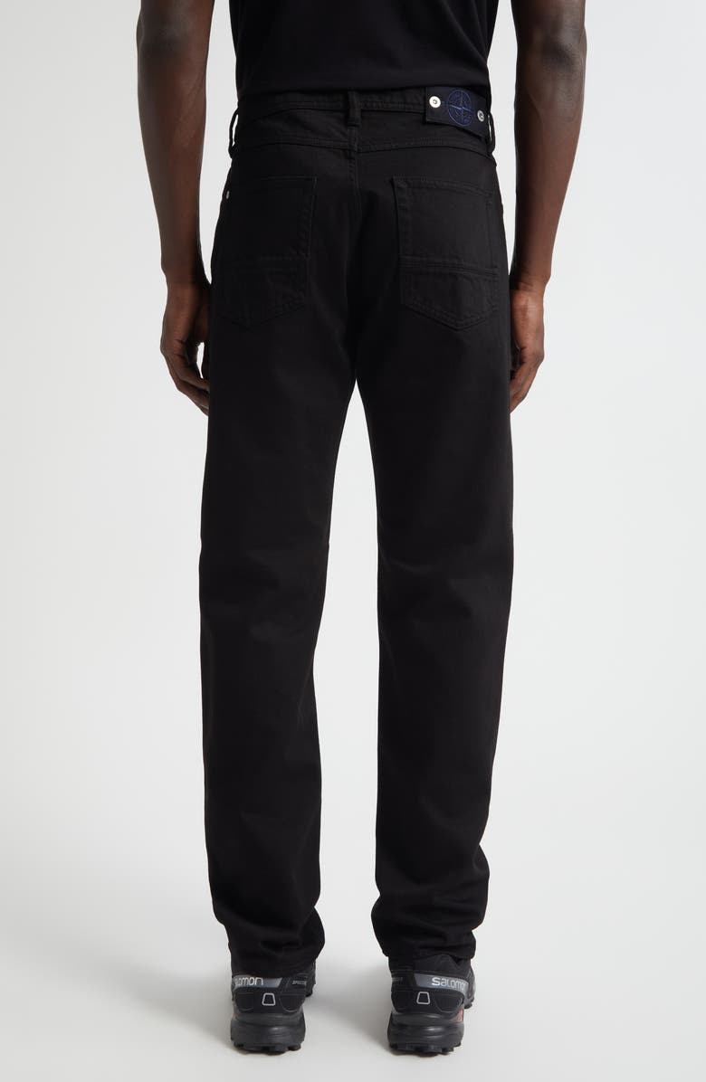 Stone Island Straight Leg Jeans, Alternate, color, V0029 Black