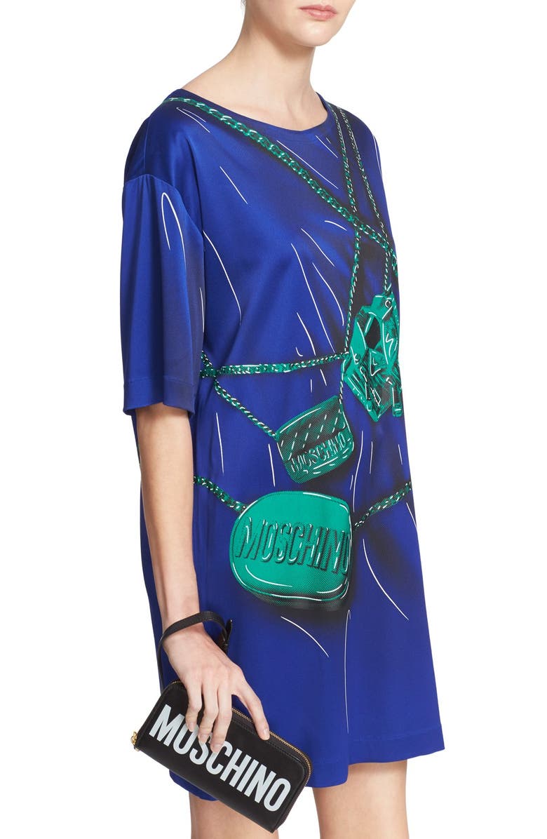 Moschino Logo Wallet, Alternate, color,