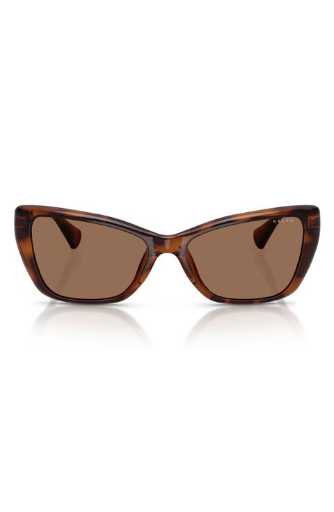 56mm Cat Eye Sunglasses