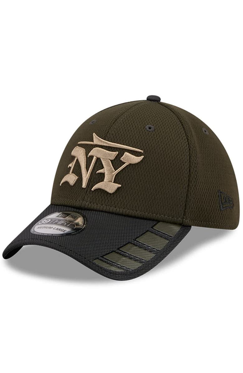 New Era Men
s New Era Gotham Green New York Jets 2025 Rivalries Collection Fan Pack 39THIRTY Flex Hat, Main, color, Dark Green