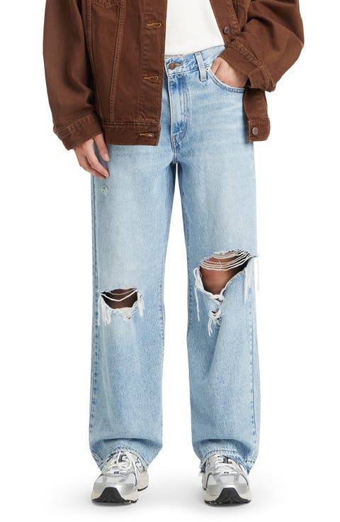 Ripped Baggy Dad Jeans