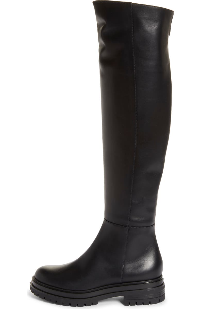 Gianvito Rossi Over the Knee Leather Boot, Alternate, color,