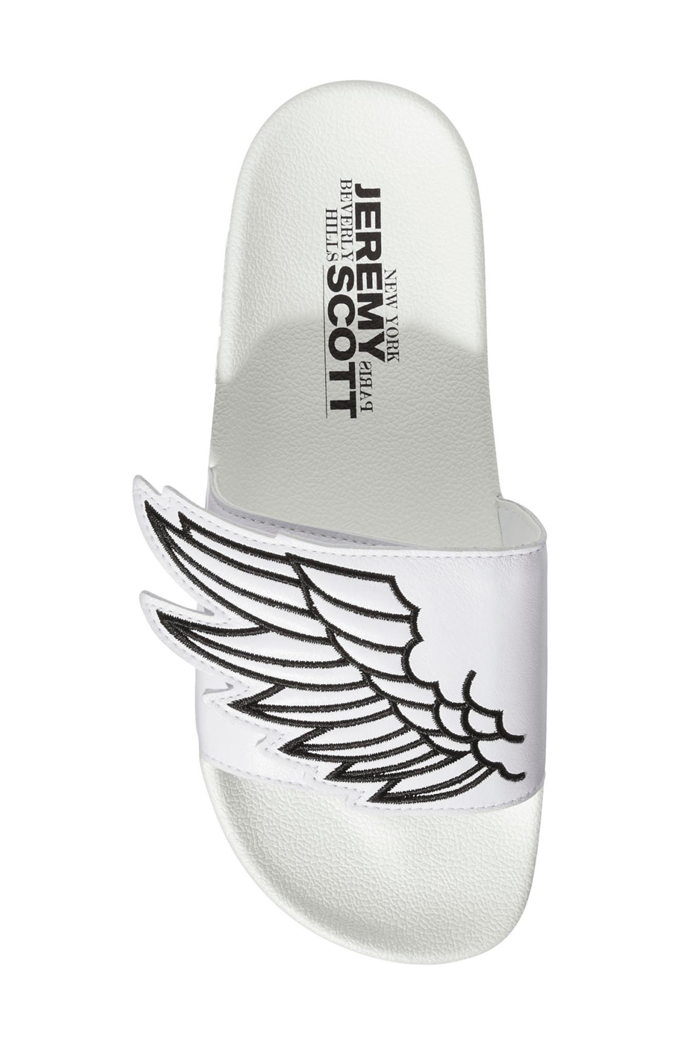adidas x Jeremy Scott Adilette Slide Sandal, Alternate, color, 