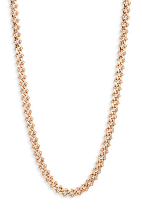 Ball Link Chain Necklace