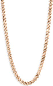 Open Edit Ball Link Chain Necklace