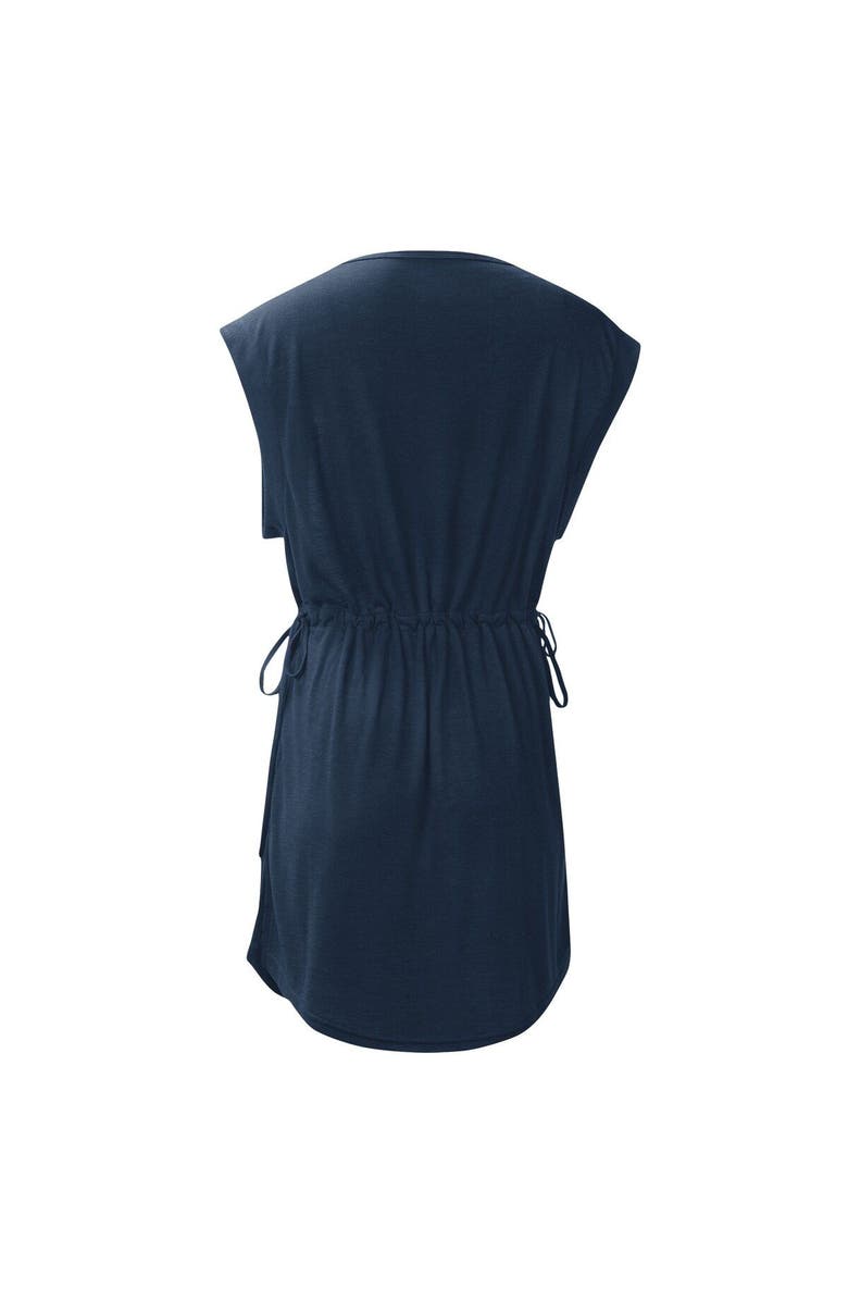 G-III 4HER BY CARL BANKS Women's G-III 4Her by Carl Banks Navy Auburn Tigers GOAT Swimsuit Cover-Up Dress, Alternate, color, Navy