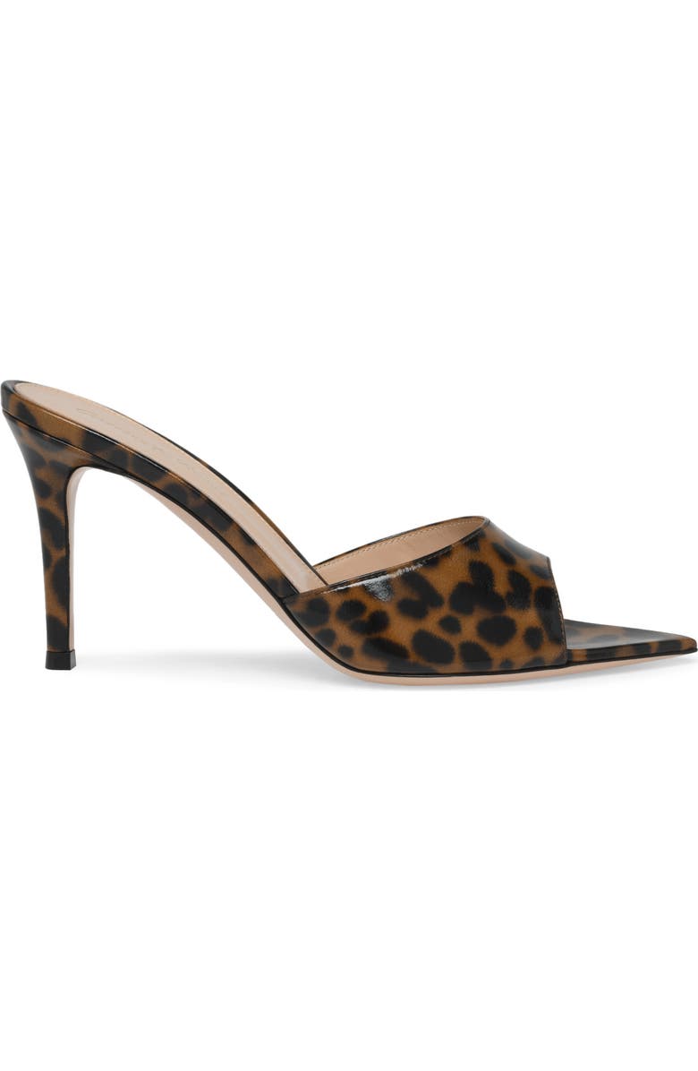 Gianvito Rossi Elle 85 Mules, Main, color, Brown Nappa