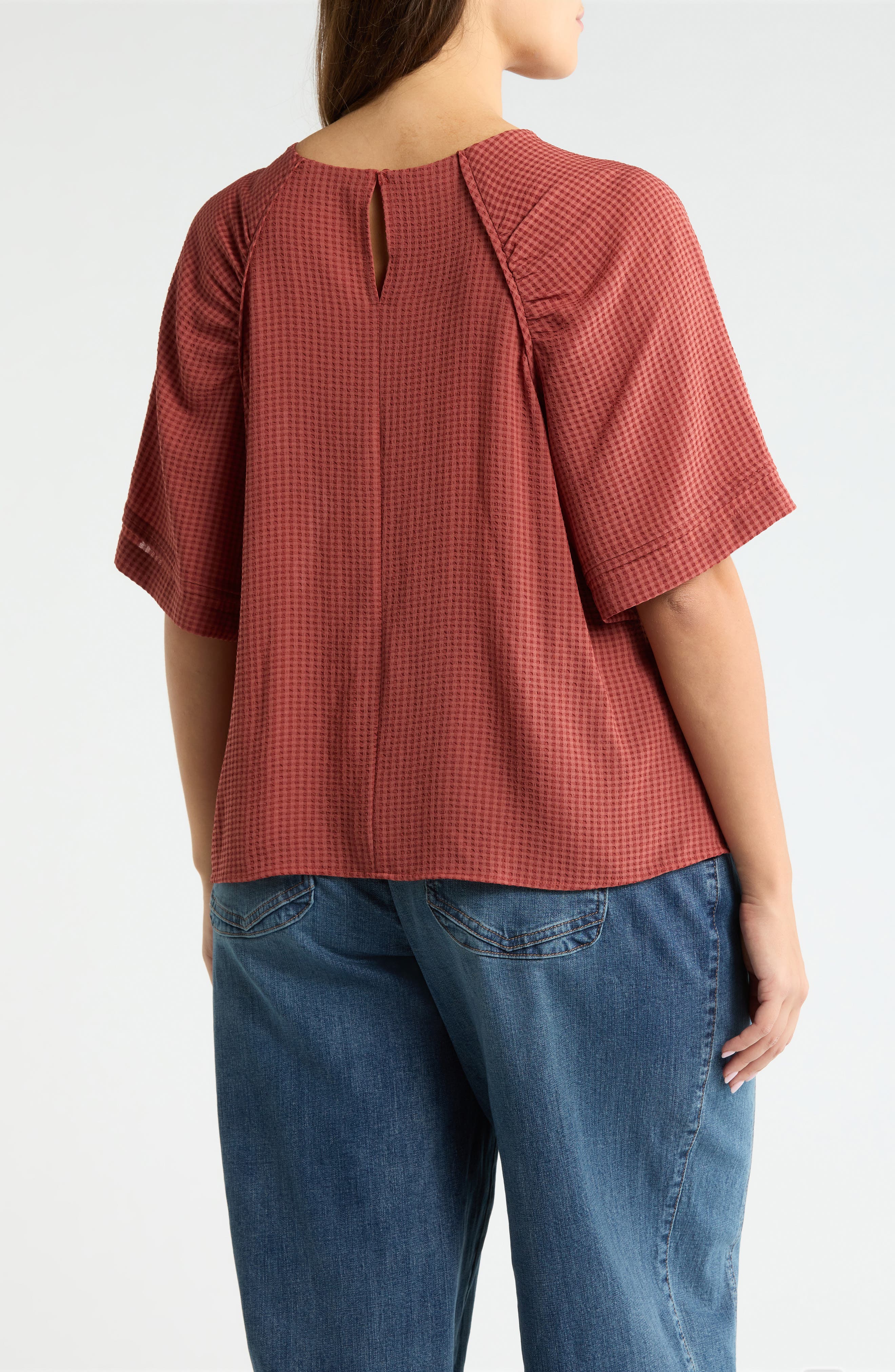 Textured Short Sleeve Shirt - image 4