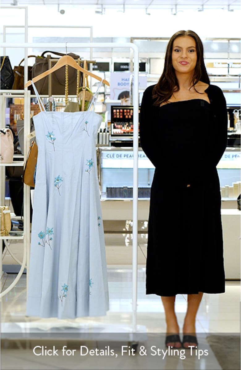 Wylie Embellished Midi Sundress, sales video thumbnail