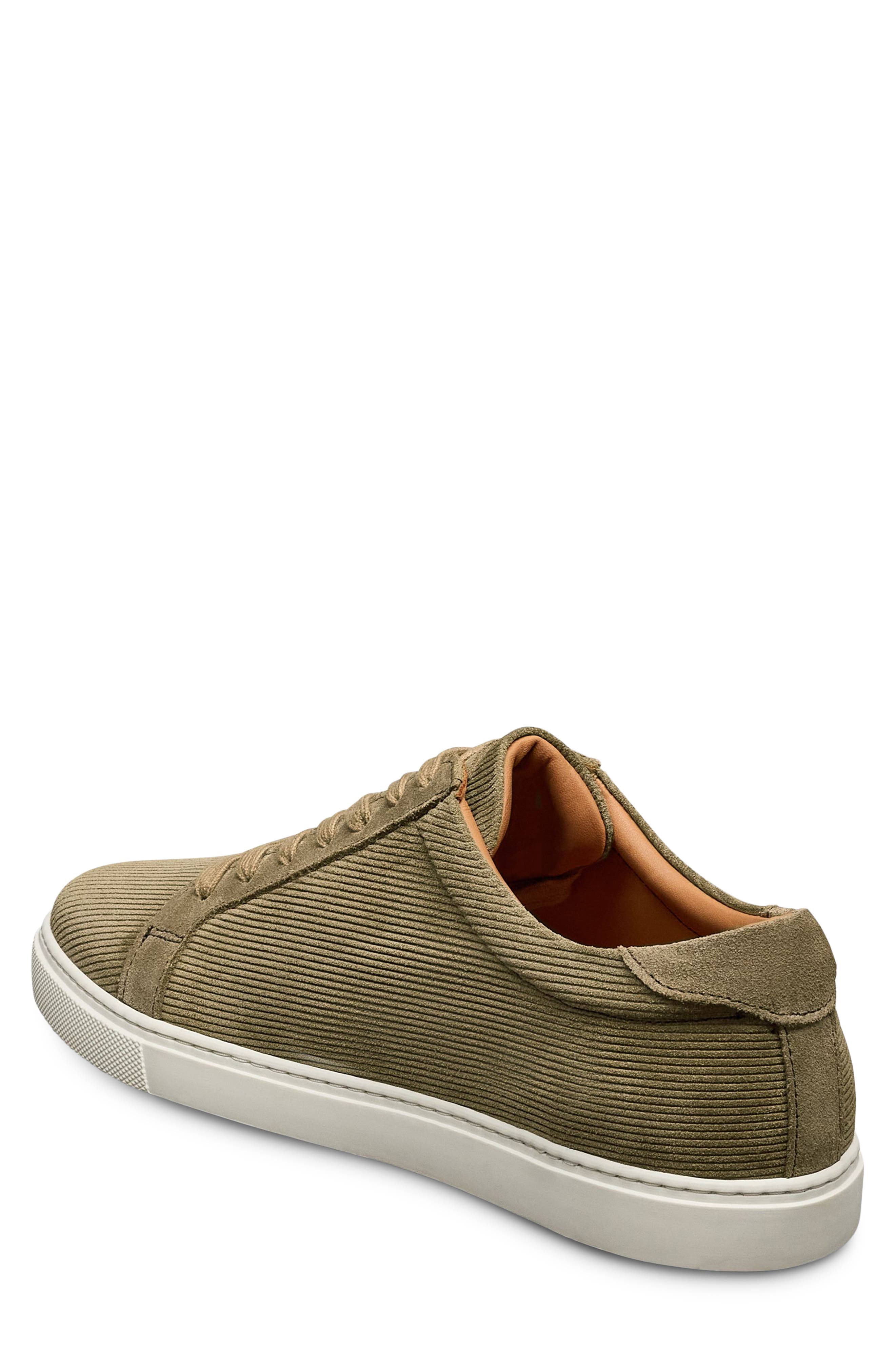Courtside Low Top Sneaker, Alternate, color, TOBACCO