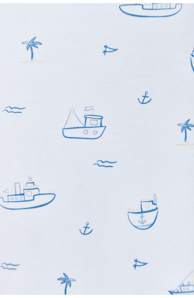 Babycottons Oceania Footie Pajama for Infant, Alternate, color, Full Print