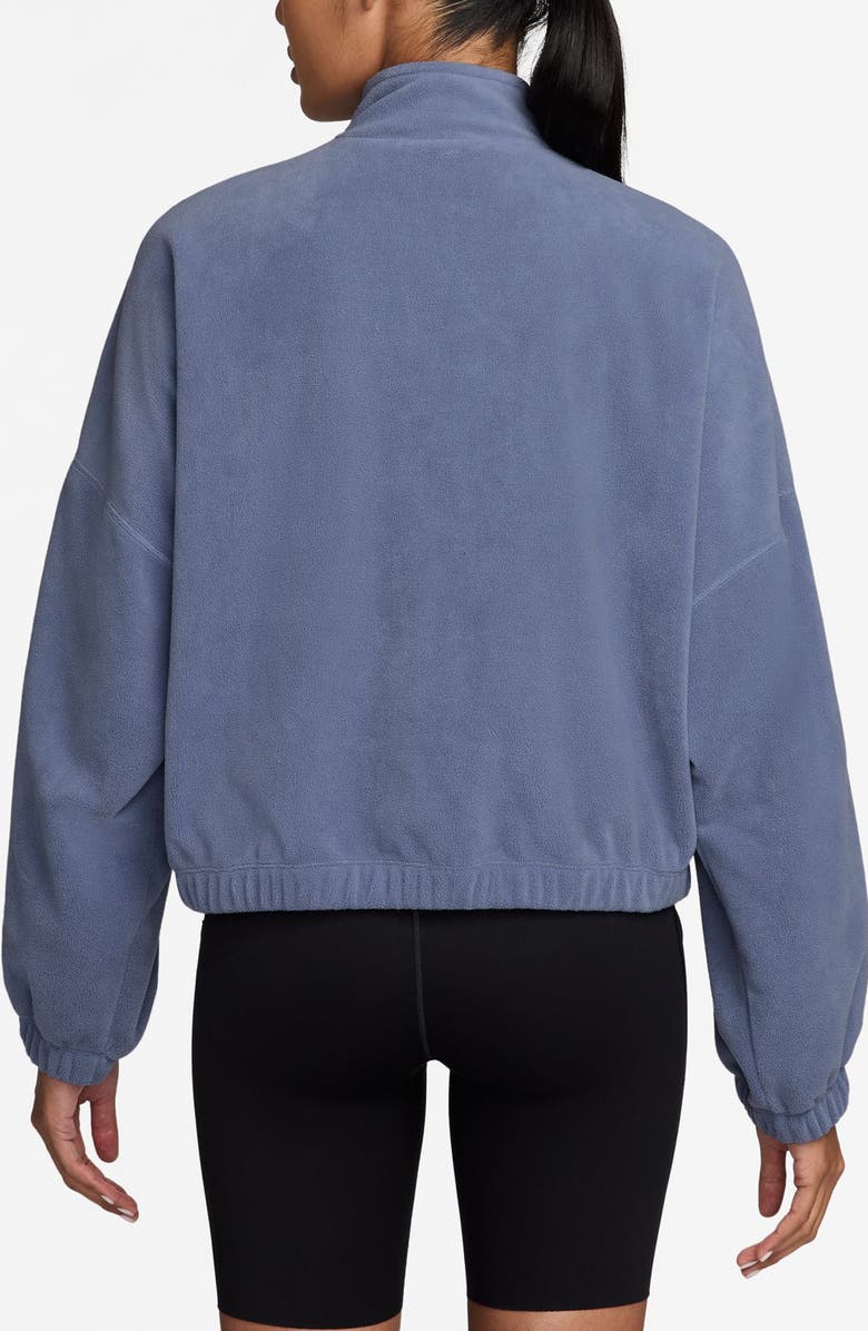 Nike One Therma-FIT Half Zip Top, Alternate, color, World Indigo/ Work Blue