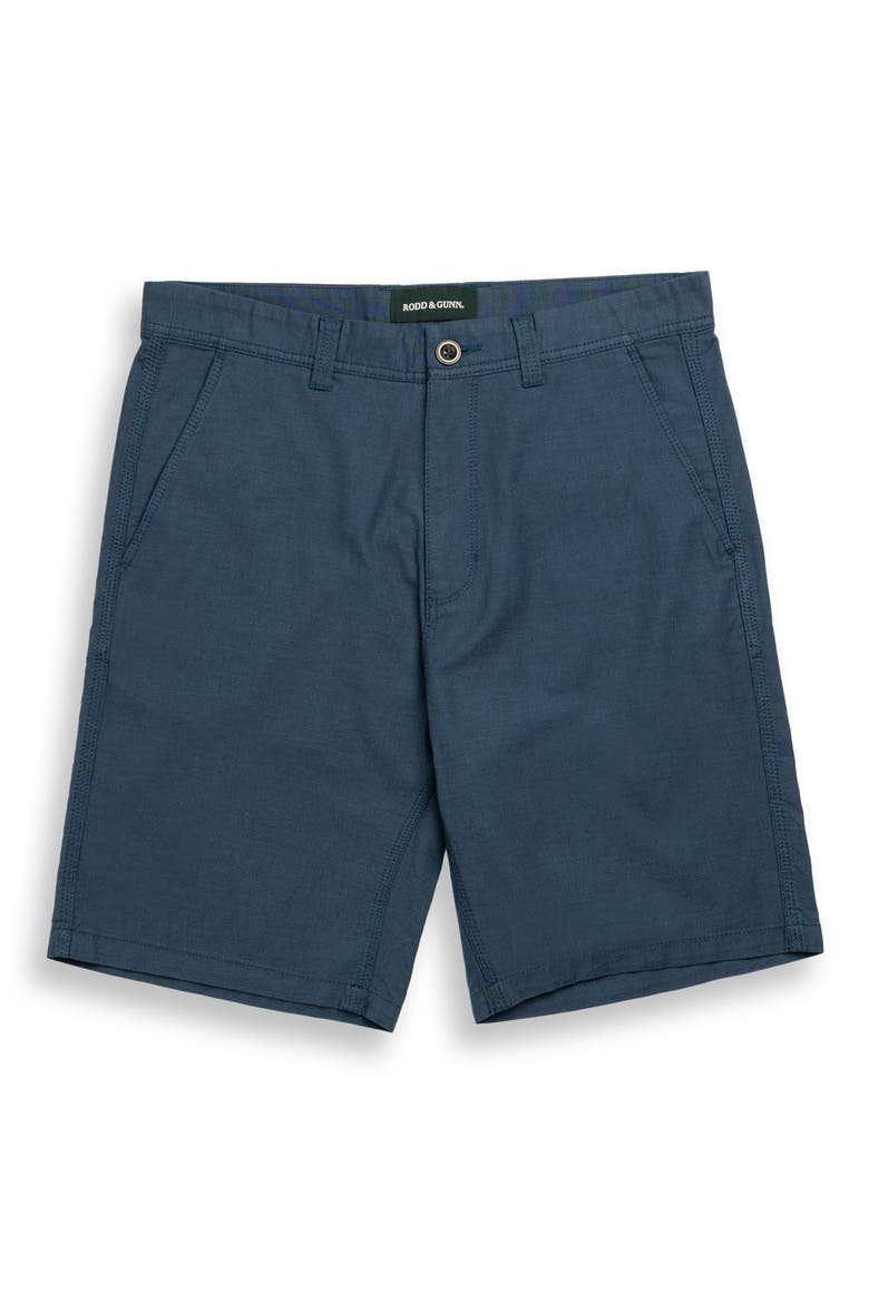 Millwater Stretch Twill Shorts, Alternate, color, BLUESTONE