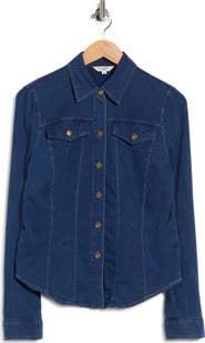 MAX STUDIO Cotton Piqué Button-Up Shirt