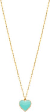 Rejected Hearts Club Single Hearted Girl Turquoise Necklace