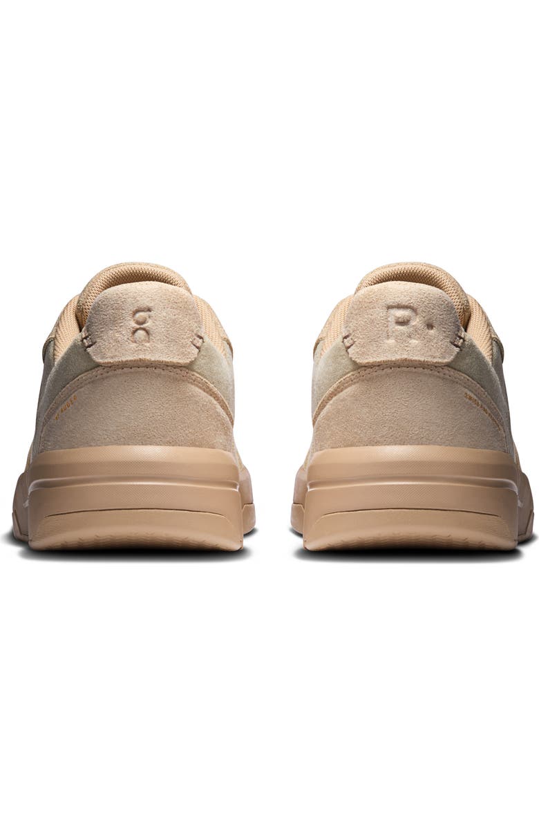 On THE ROGER Clubhouse Ace Tennis Sneaker, Alternate, color, Sand/ Sand