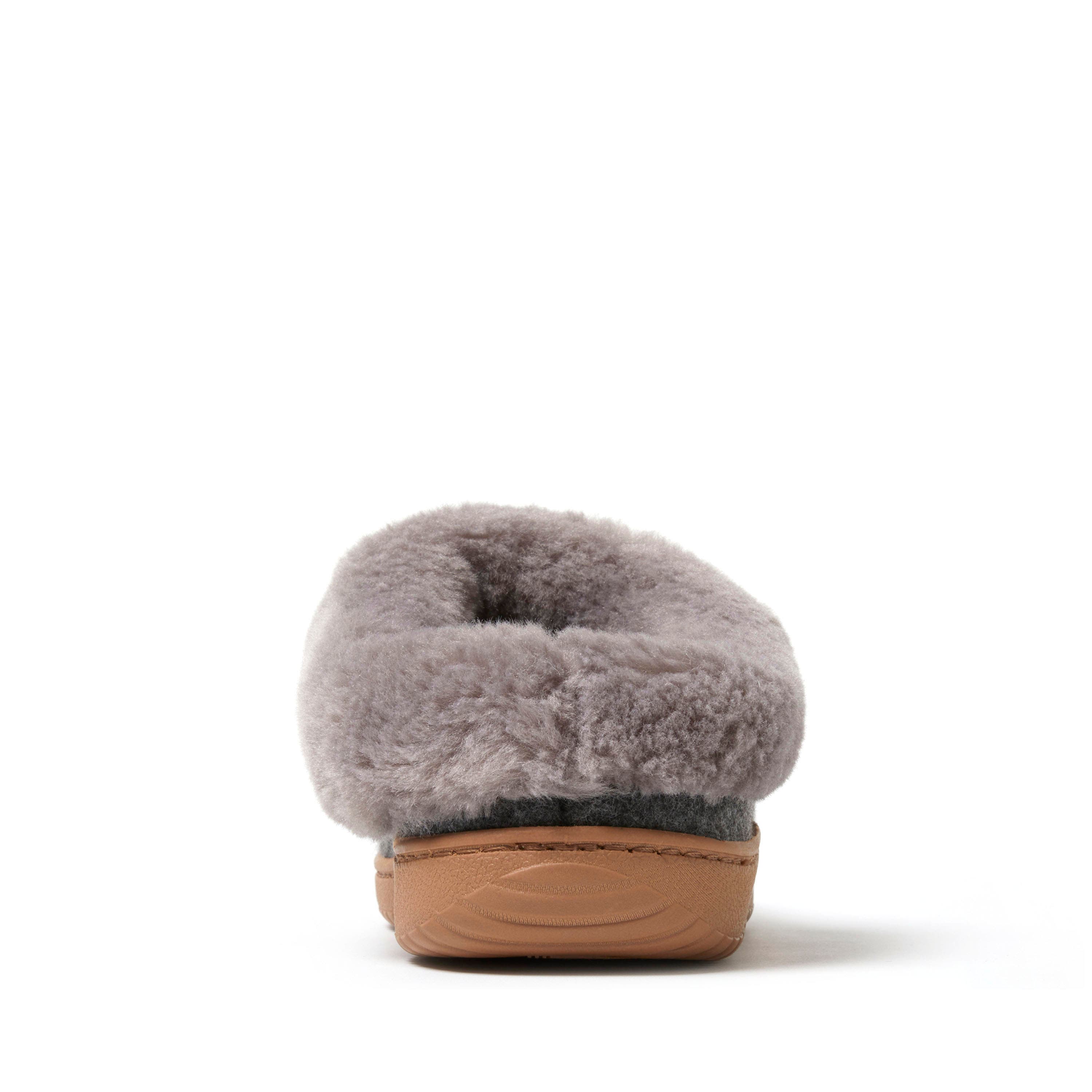 DEARFOAMS Atley Energy Return Clog Slipper, Alternate, color, Dark Heather Grey
