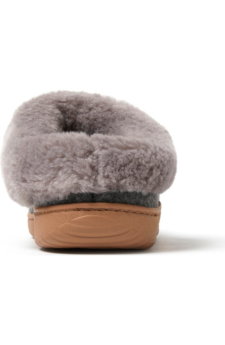 DEARFOAMS Atley Energy Return Clog Slipper, Alternate, color, Dark Heather Grey