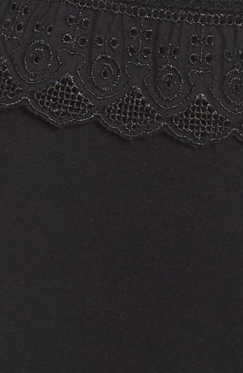 KOBI HALPERIN Sophie Sleeveless Lace Trim Dress, Alternate, color, 