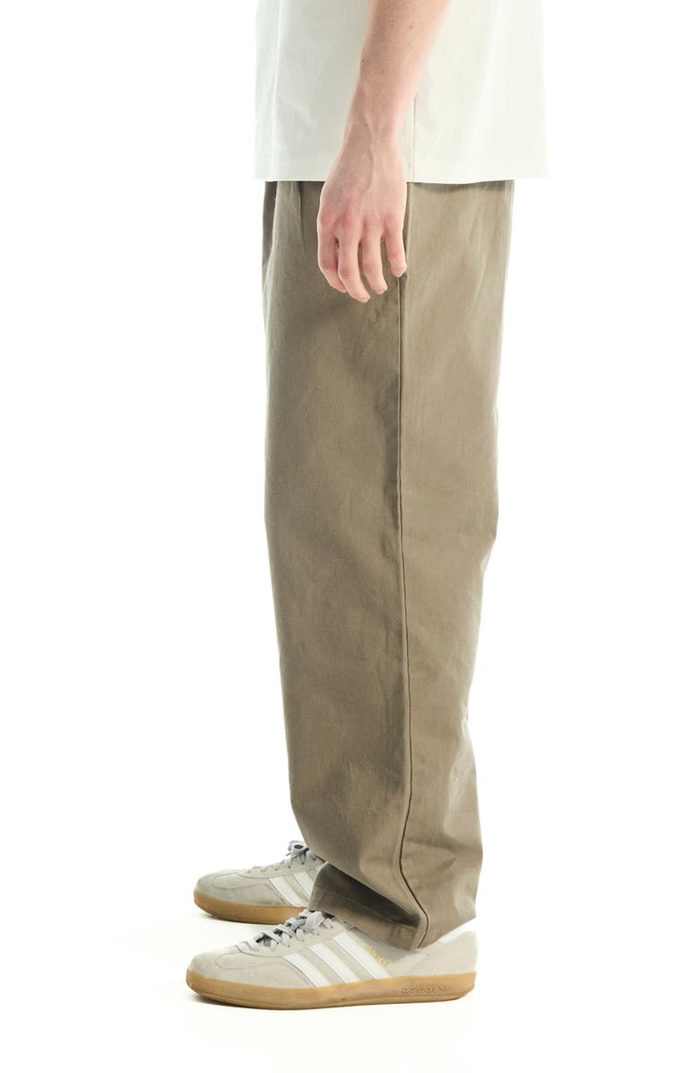 VOUSETI Relax Fit Tailored Pants, Alternate, color, Coffee