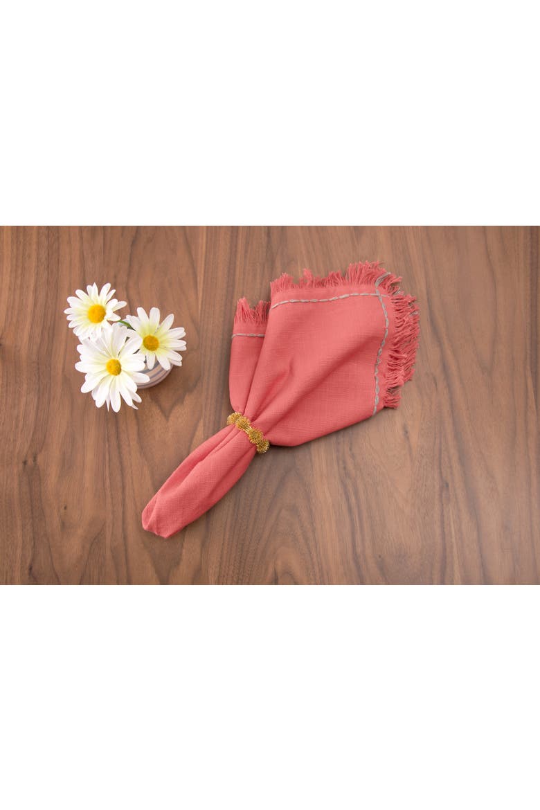 Cheryl Napkin Collection, Alternate, color, Pink
